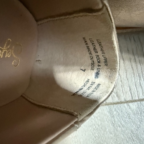 Seychelles Shimmering Gold Slip-Ons - Picture 3 of 9